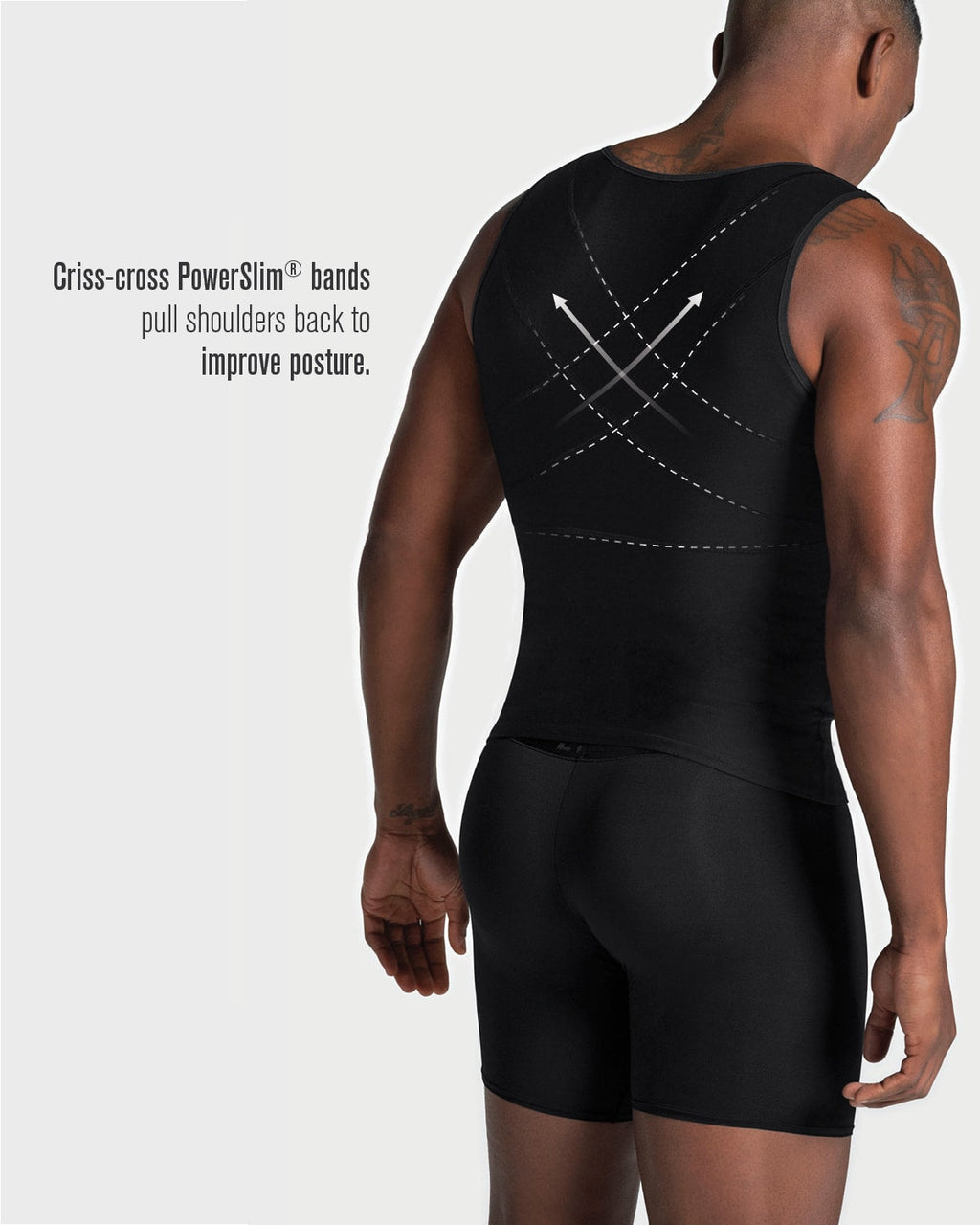 Men's Firm Compression Post-Surgical Shaper Vest