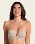The 3D Bra: Triple Push-Up Plunge Bra