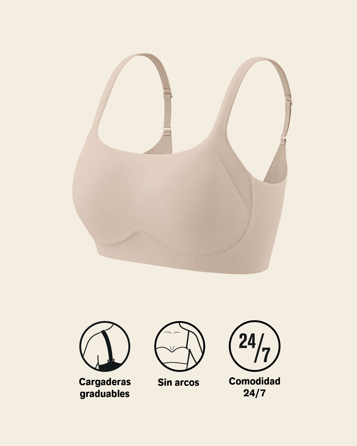 2-Pack Everyday Wireless Support Bras