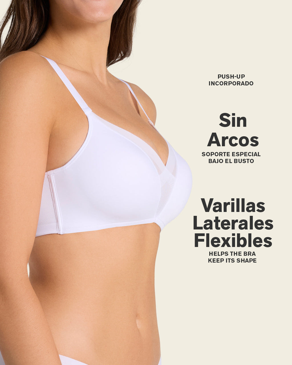 Wireless Push Up Bra