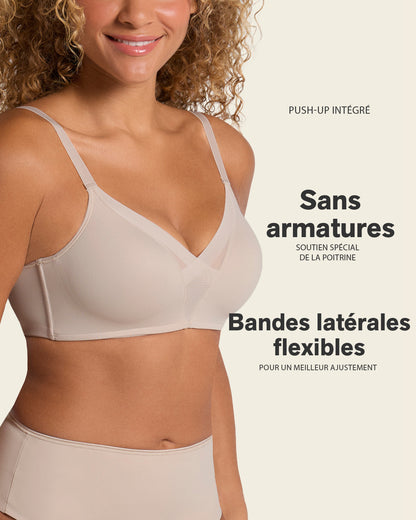 Wireless Push Up Bra