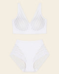 Daily Bra & Stripe Undetectable in White