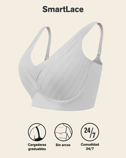 Daily Bra & Stripe Undetectable in White
