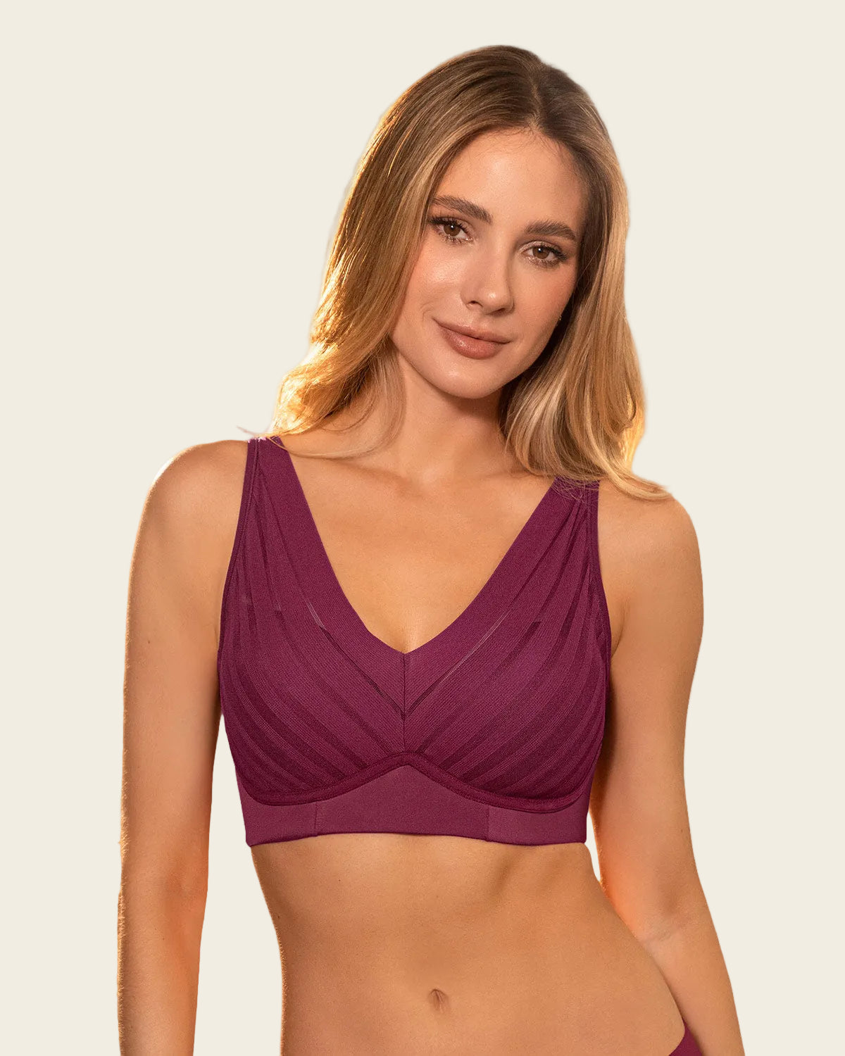 Lace Wireless Support Bra