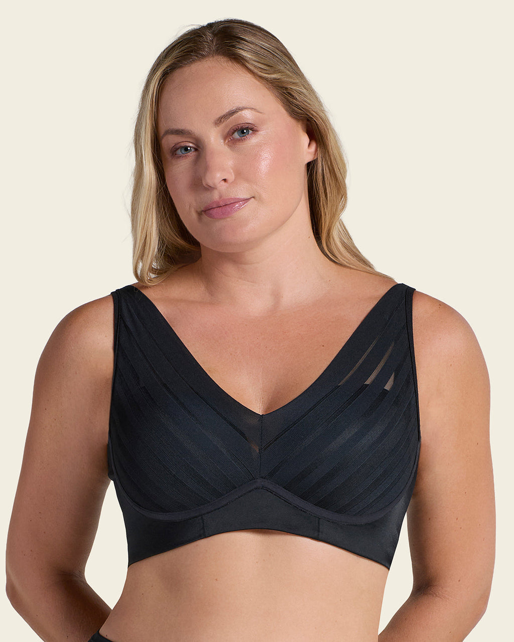 Daily Bra & Stripe Undetectable in Black