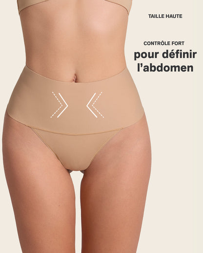 High-Tech High-Waisted Sculpting Thong