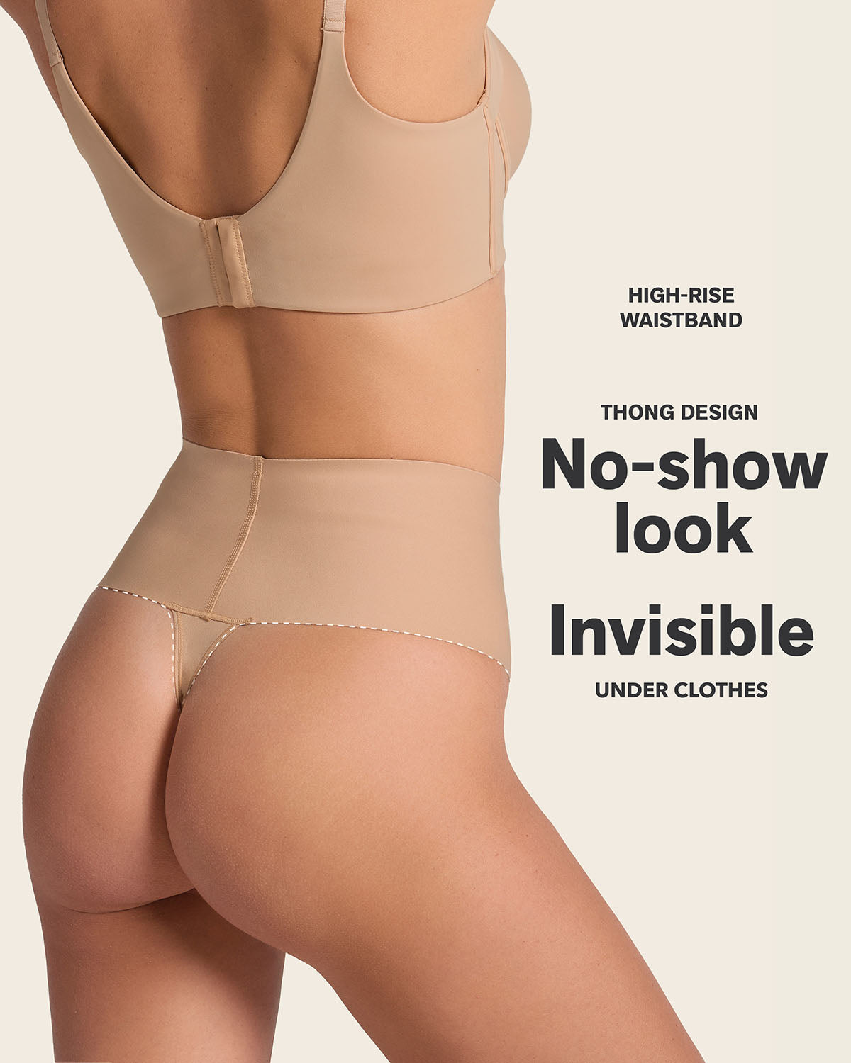 2-Pack FusedContour High-Tech High-Waisted Sculpting Thongs