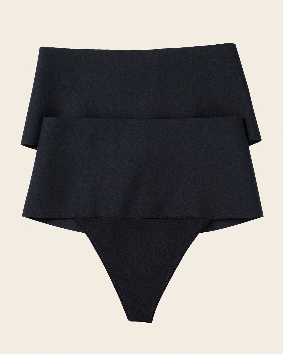 2-Pack FusedContour High-Tech High-Waisted Sculpting Thongs
