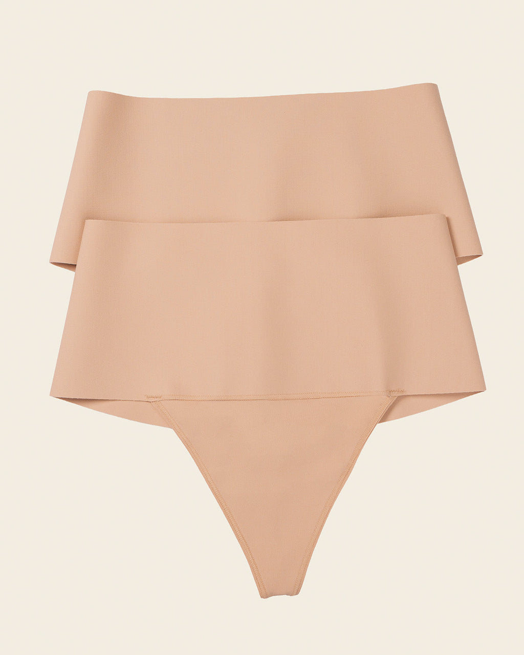 2-Pack FusedContour High-Tech High-Waisted Sculpting Thongs
