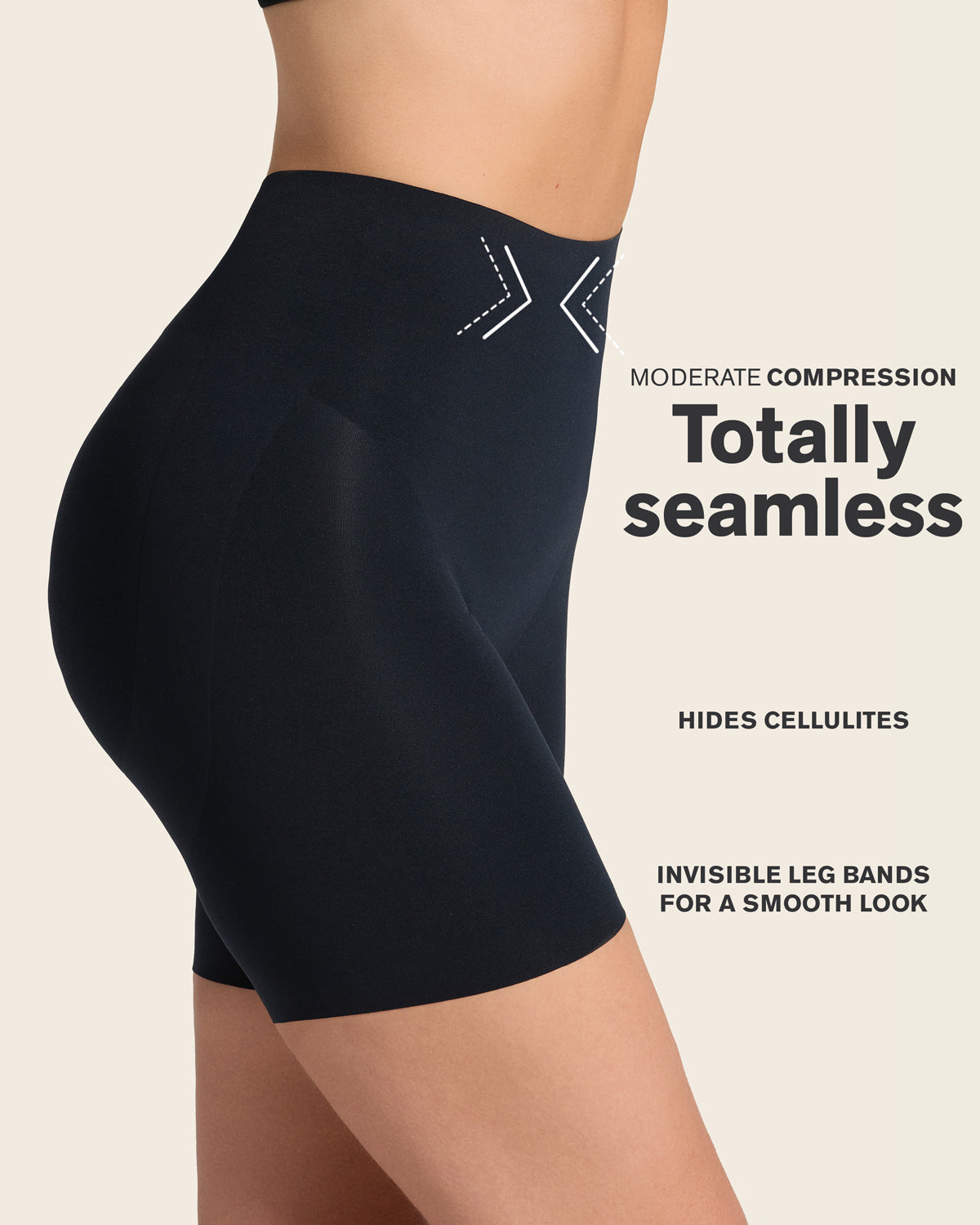 Seamless Butt Lifter Shaper Short