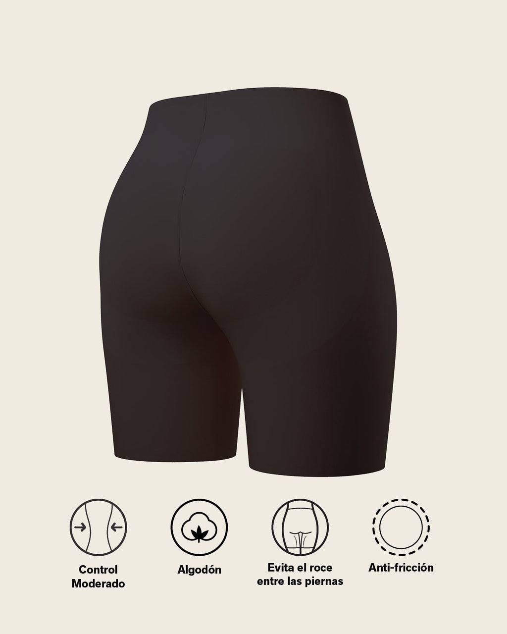 Seamless Butt Lifter Shaper Short