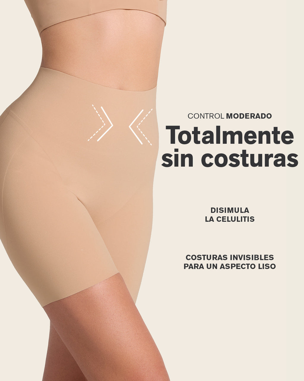 Seamless Butt Lifter Shaper Short