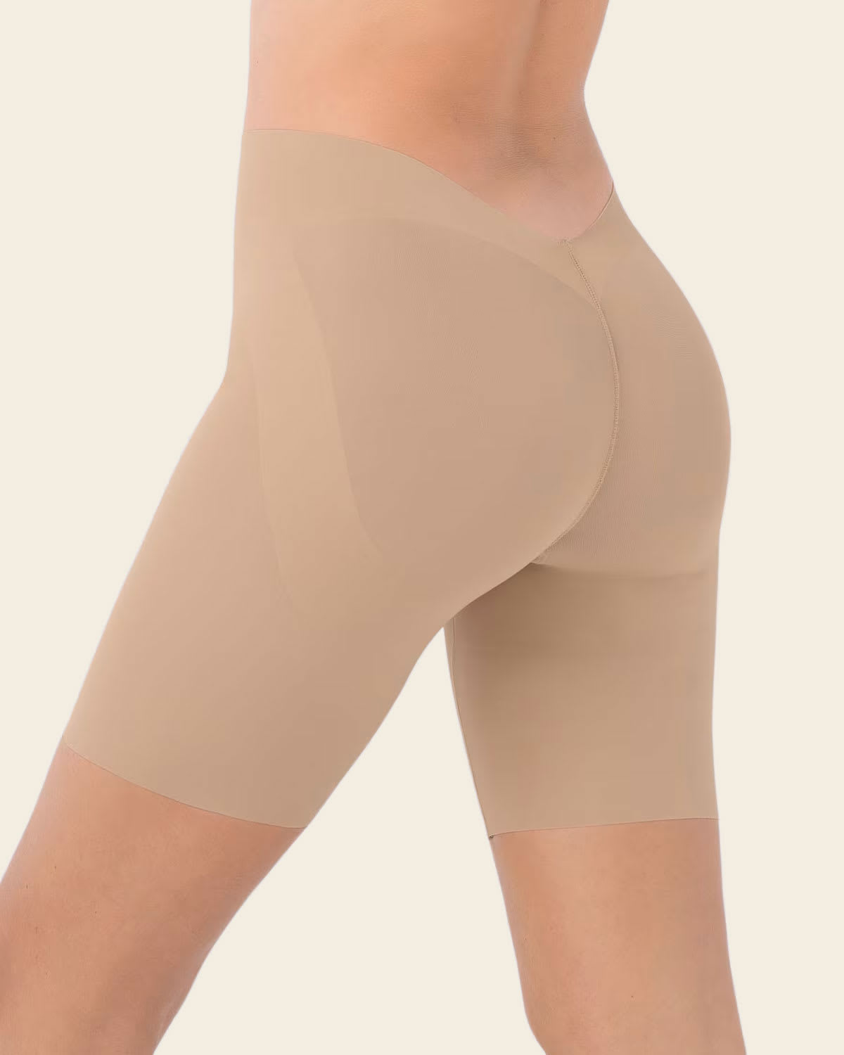 Undetectable Backless Moderate Shaper Short