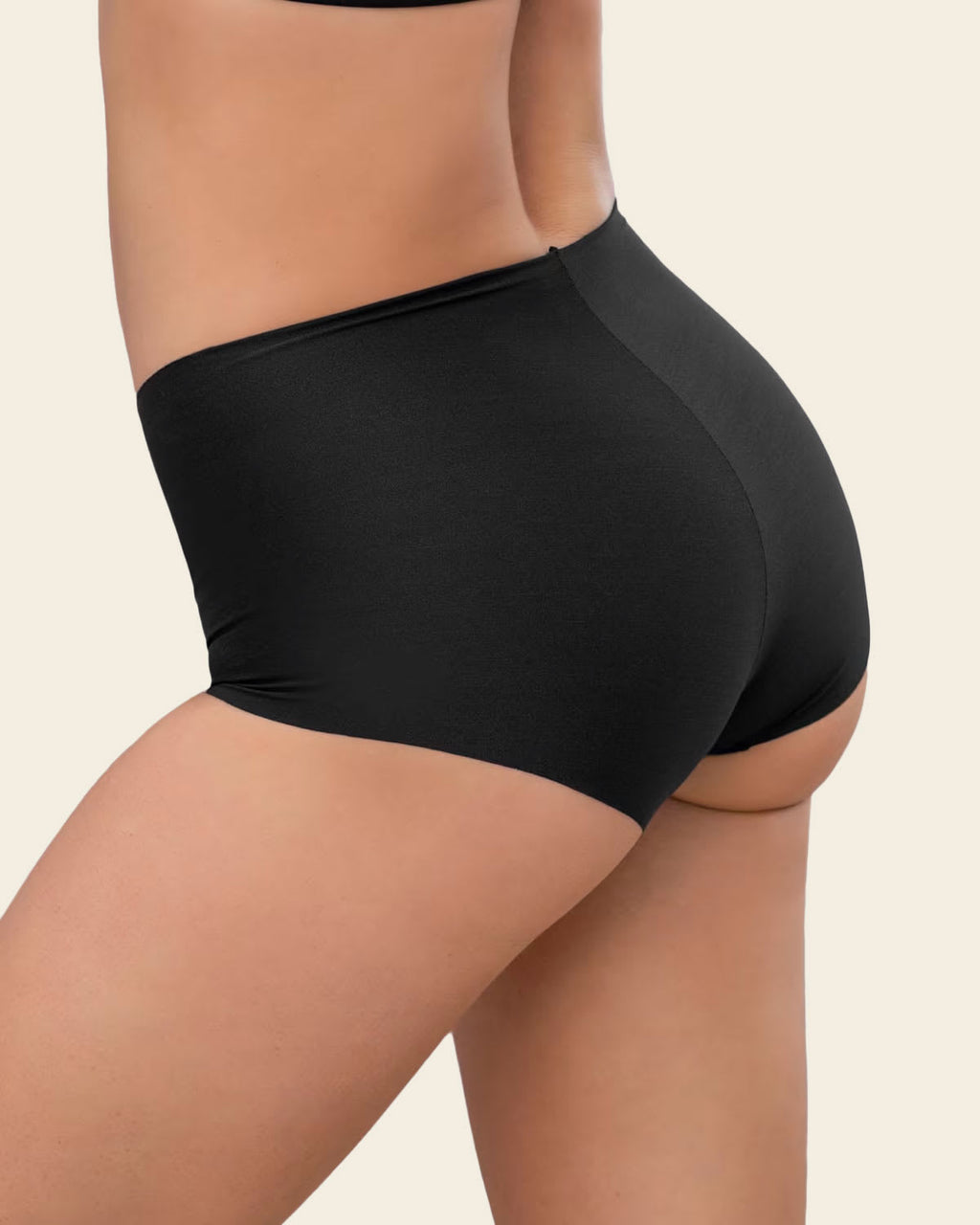 3-Pack Mostly Covered Invisible Microfiber Boyshort Panties