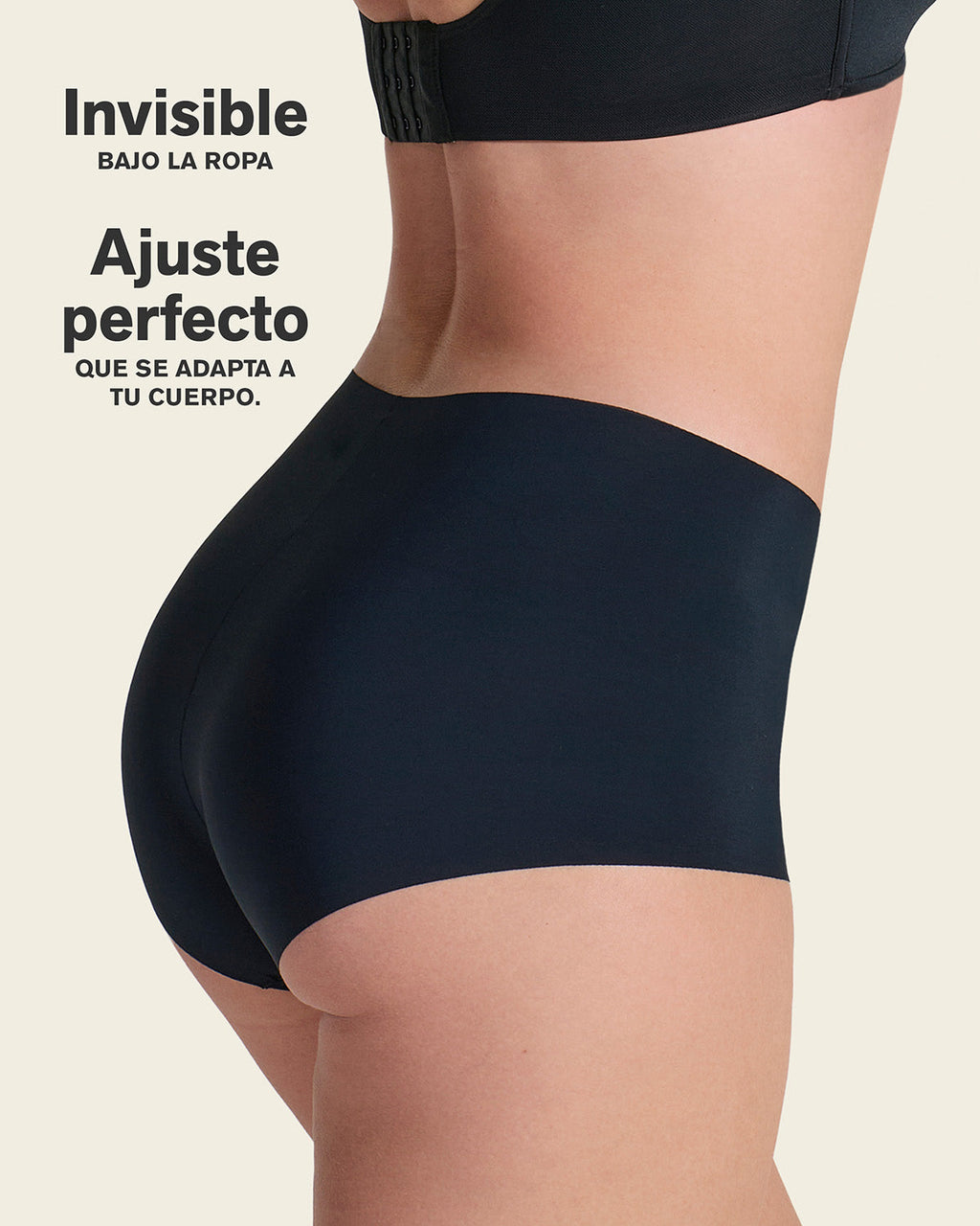 Mostly Covered Invisible Microfiber Boyshort Panty