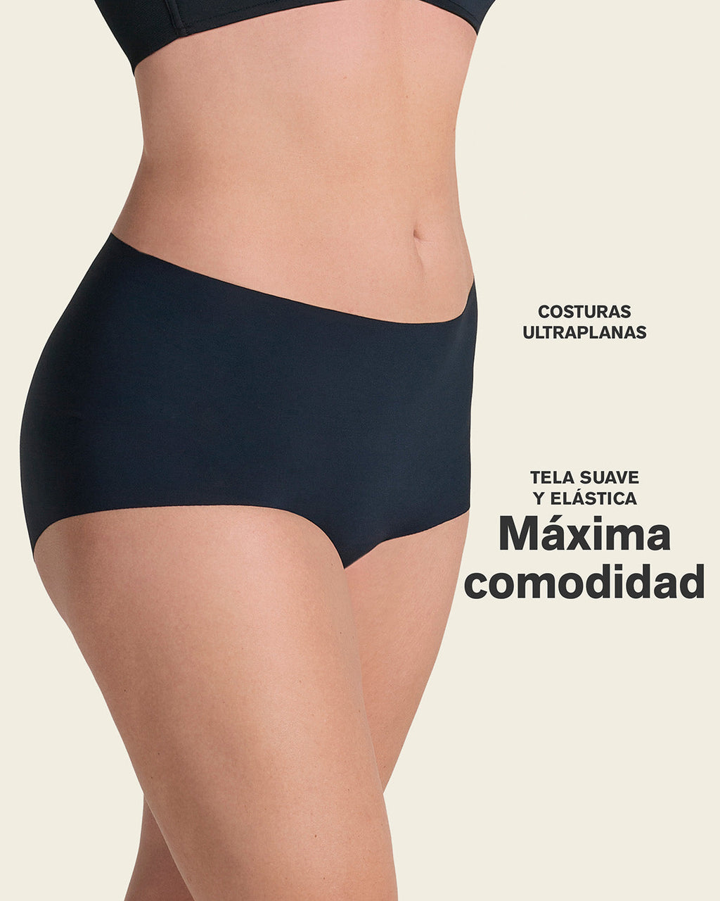 Mostly Covered Invisible Microfiber Boyshort Panty