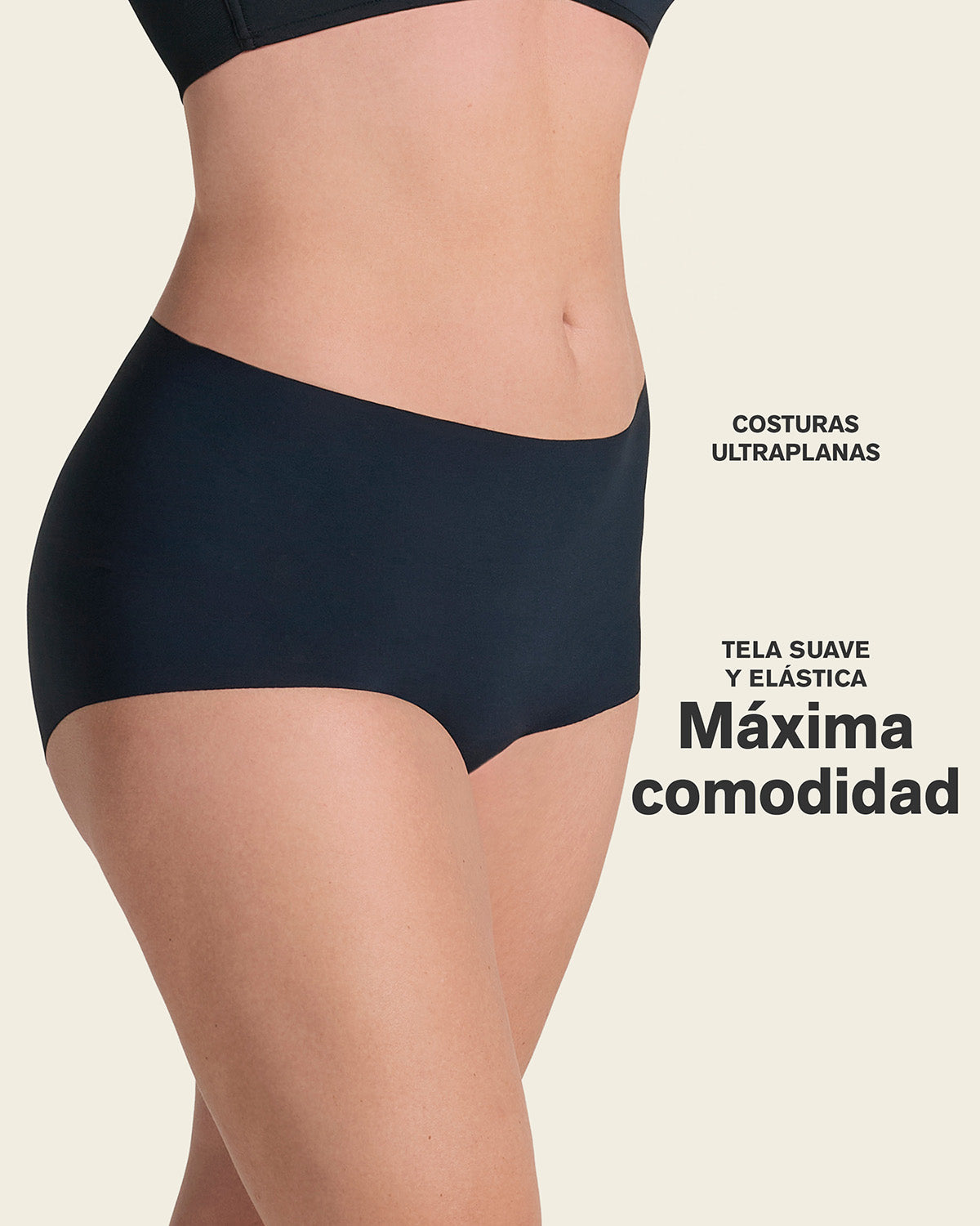 Mostly Covered Invisible Microfiber Boyshort Panty