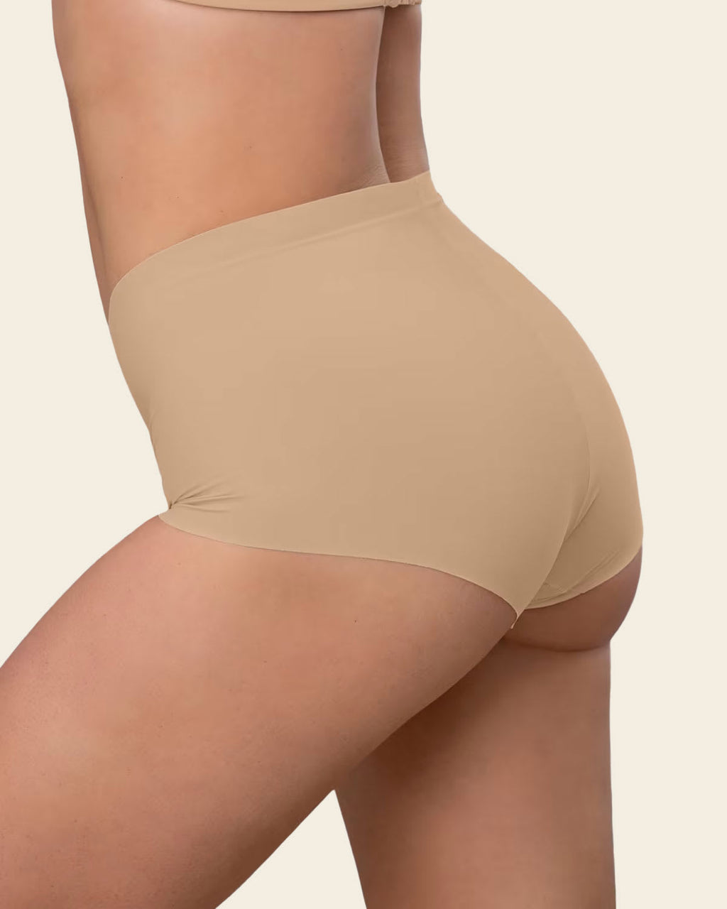 3-Pack Mostly Covered Invisible Microfiber Boyshort Panties