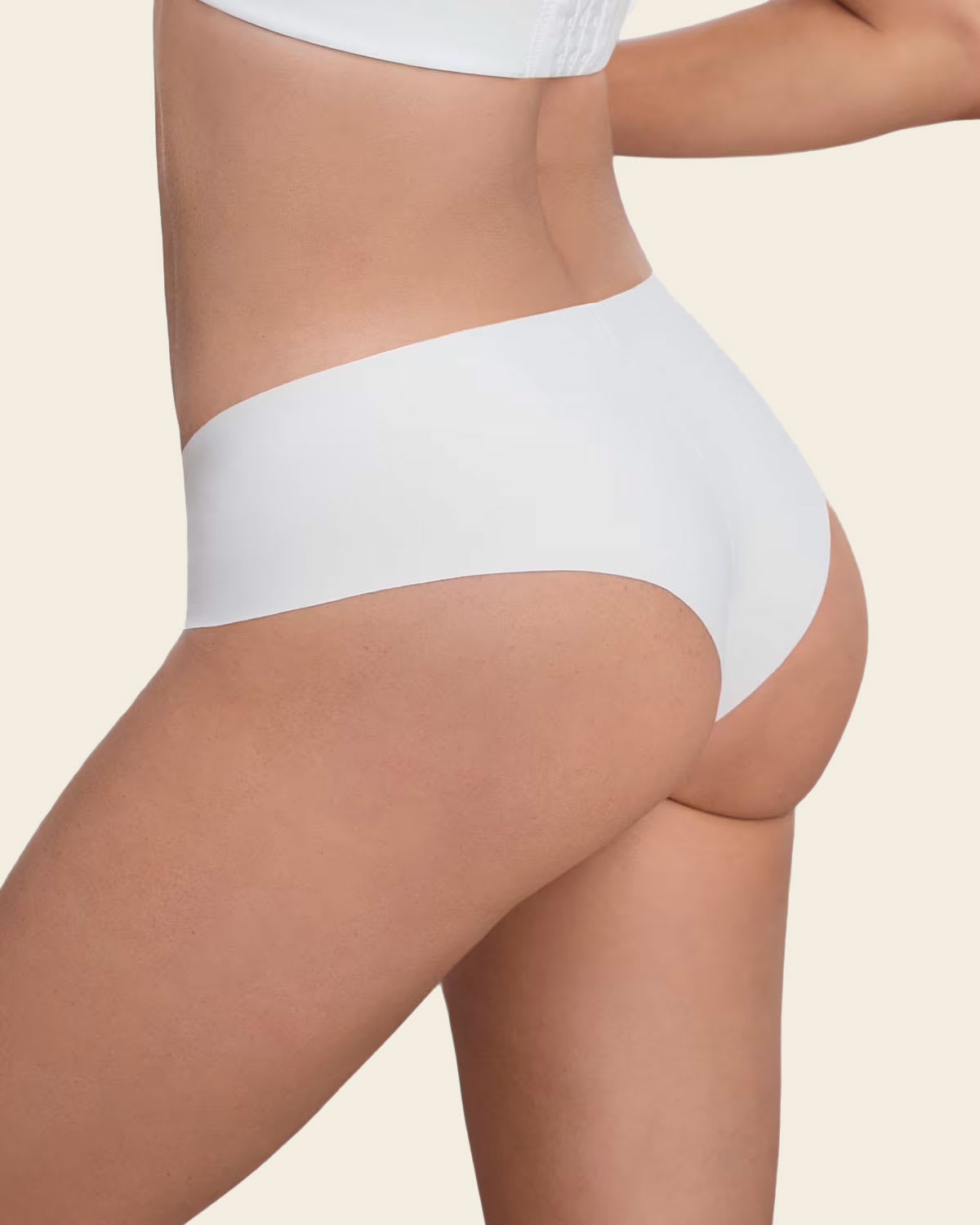 3-Pack Totally Seamless Mid-Rise Microfiber Cheeky Panties