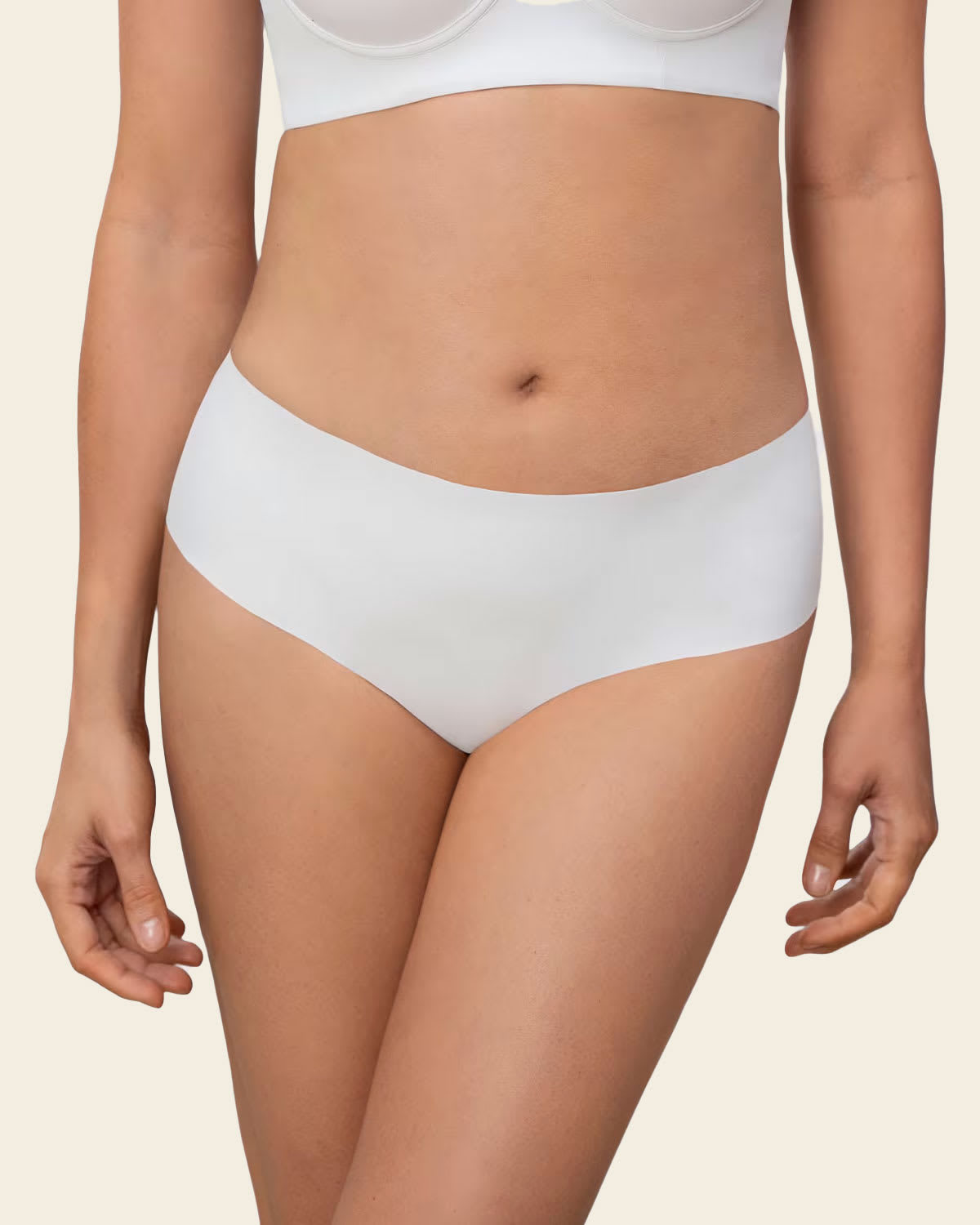 3-Pack Totally Seamless Mid-Rise Microfiber Cheeky Panties