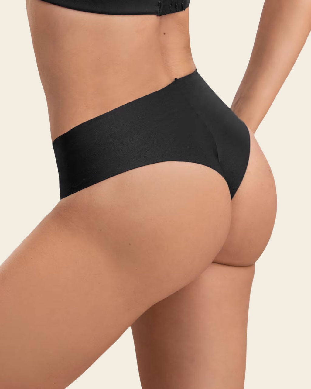 3-Pack Totally Seamless Mid-Rise Microfiber Cheeky Panties