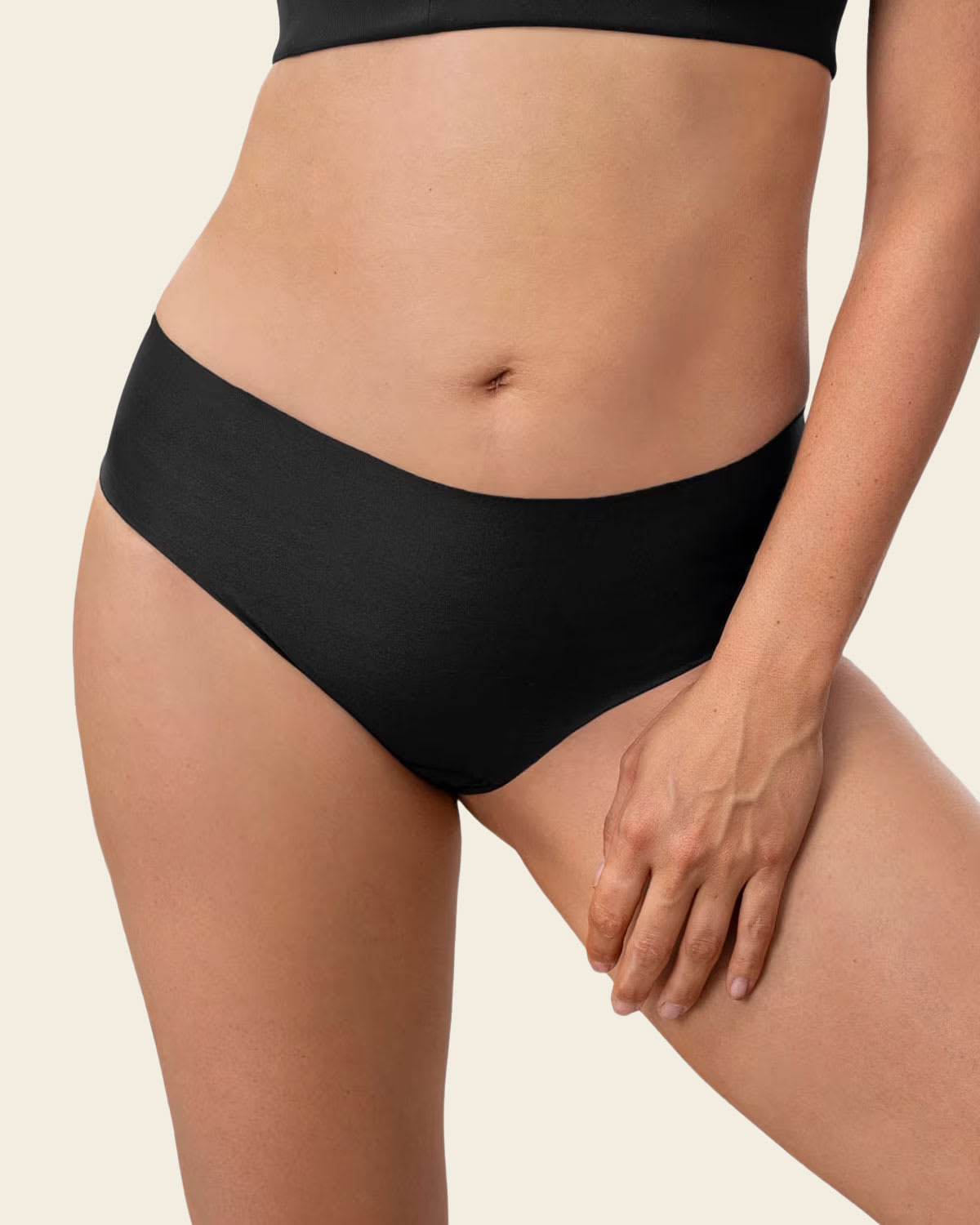 3-Pack Totally Seamless Mid-Rise Microfiber Cheeky Panties