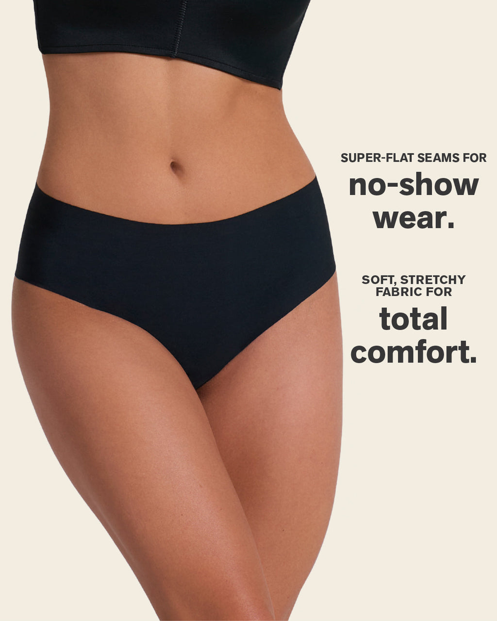 Totally Seamless Mid-Rise Microfiber Cheeky Panty