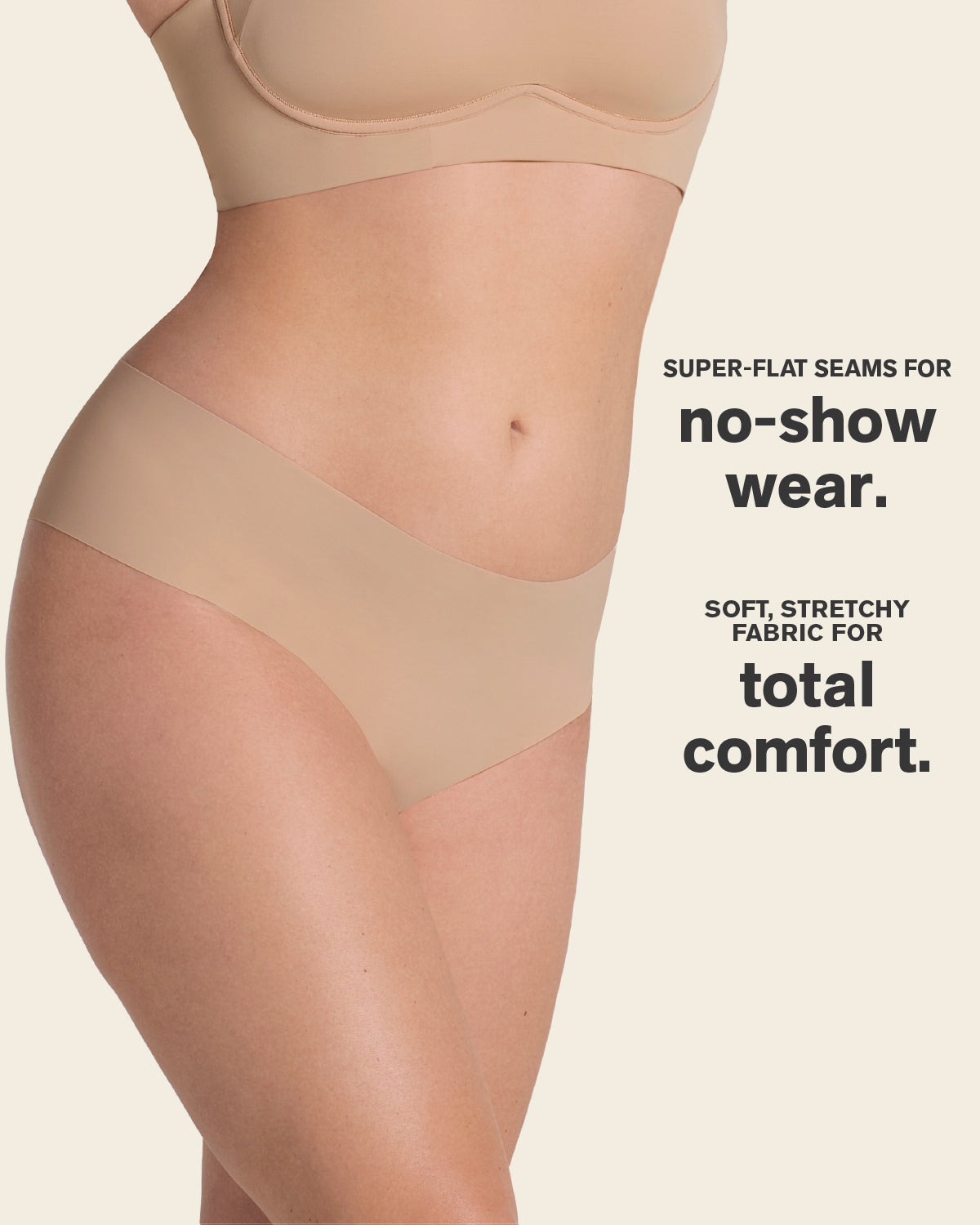 Totally Seamless Mid-Rise Microfiber Cheeky Panty