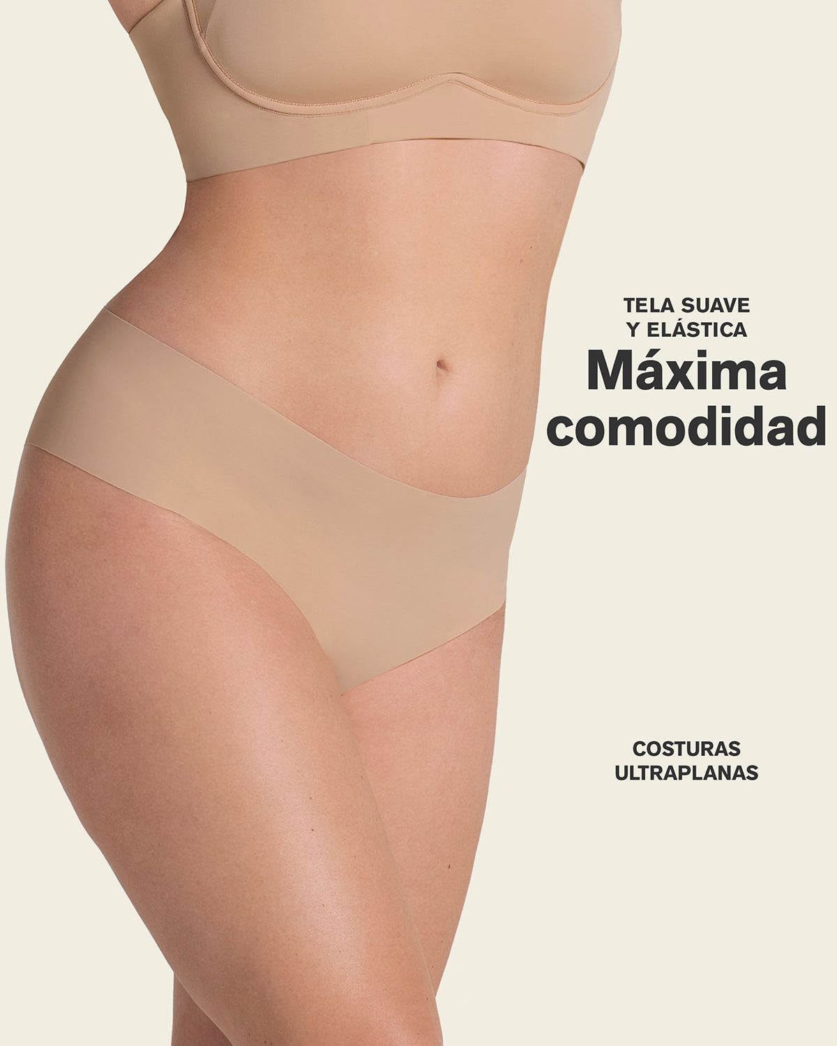 Totally Seamless Mid-Rise Microfiber Cheeky Panty