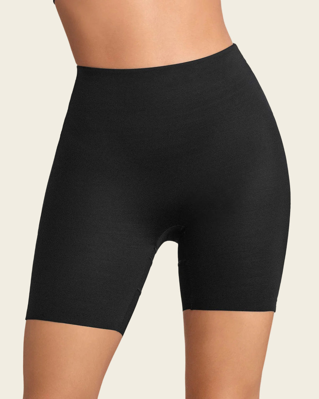 High-Waisted Mid-Thigh Shaper Short