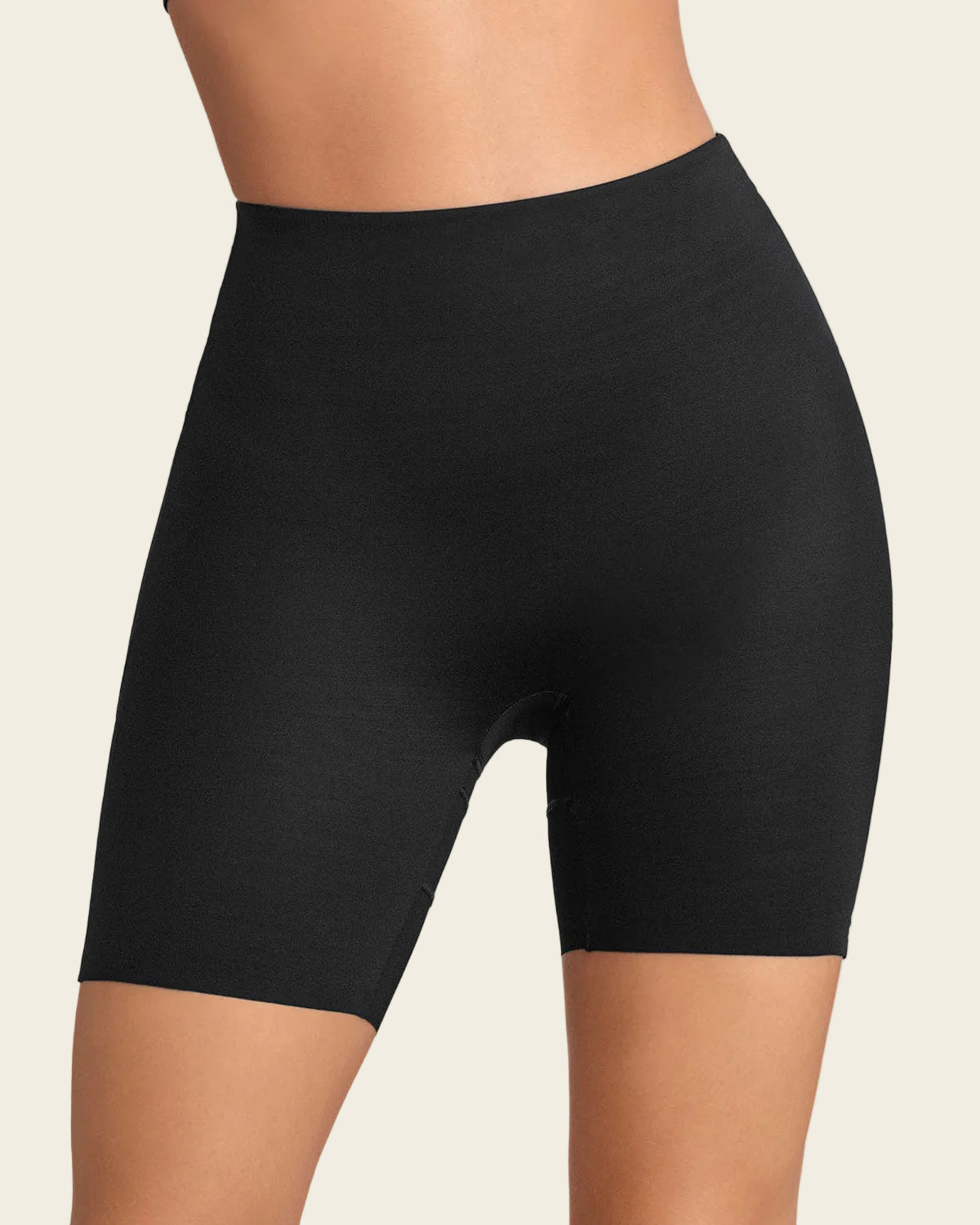 High-Waisted Mid-Thigh Shaper Short