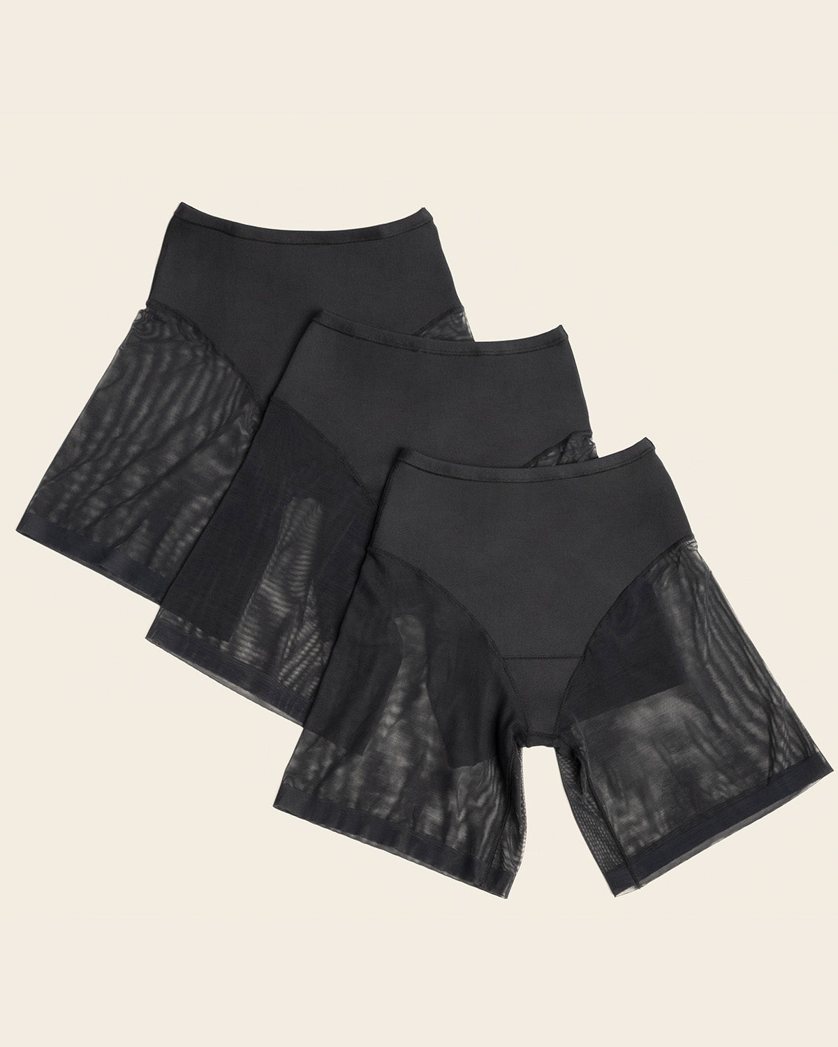 3-Pack Sheer Shaper Shorts