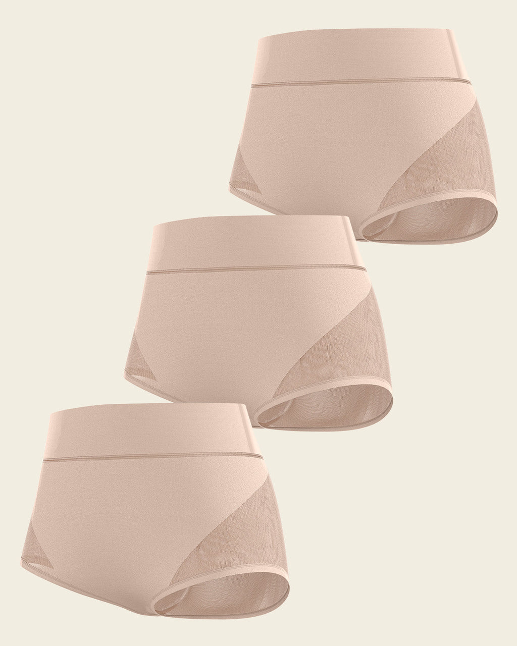 3-Pack High-Waisted Classic Sculpting Briefs