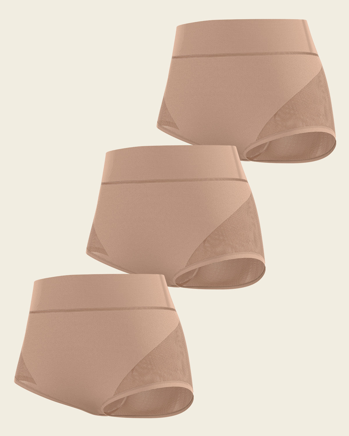 3-Pack High-Waisted Classic Sculpting Briefs