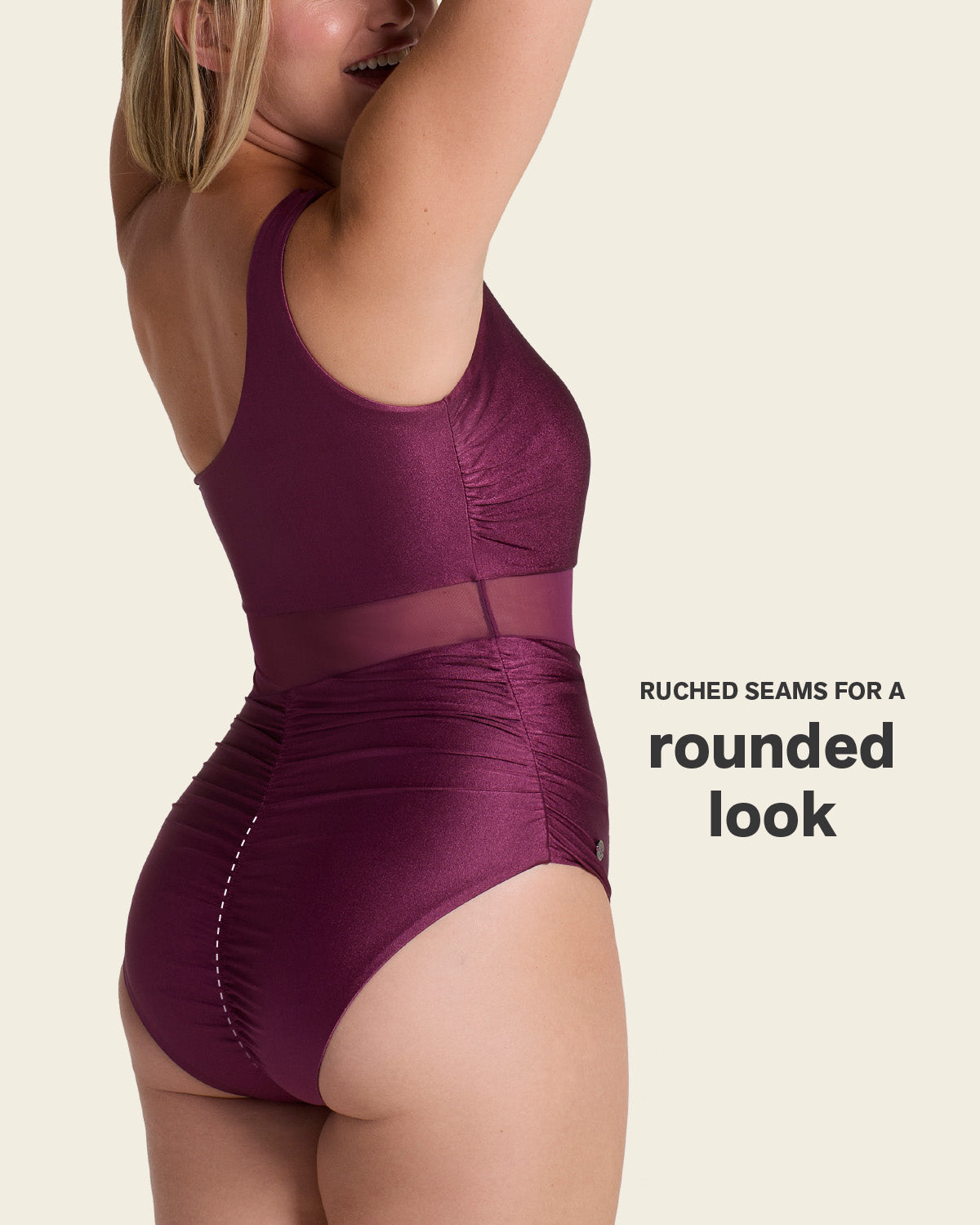 Radiant One-Shoulder One-Piece Shaping Swimsuit