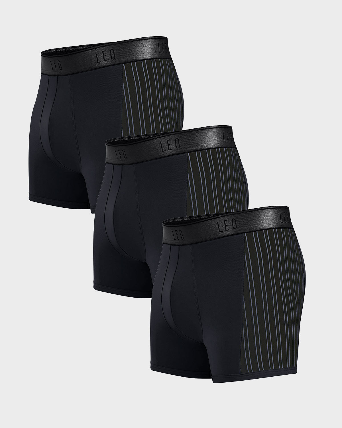 3-Pack Perfect Fit Trunks with Contrast Details