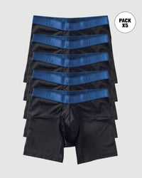 496 Black With Blue Elastic