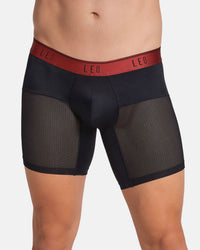 B15 Black With Red Elastic