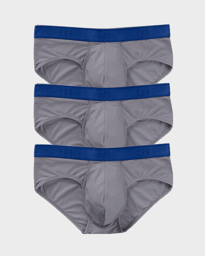 3-Pack Ultra-Light Briefs with Ergonomic Pouch