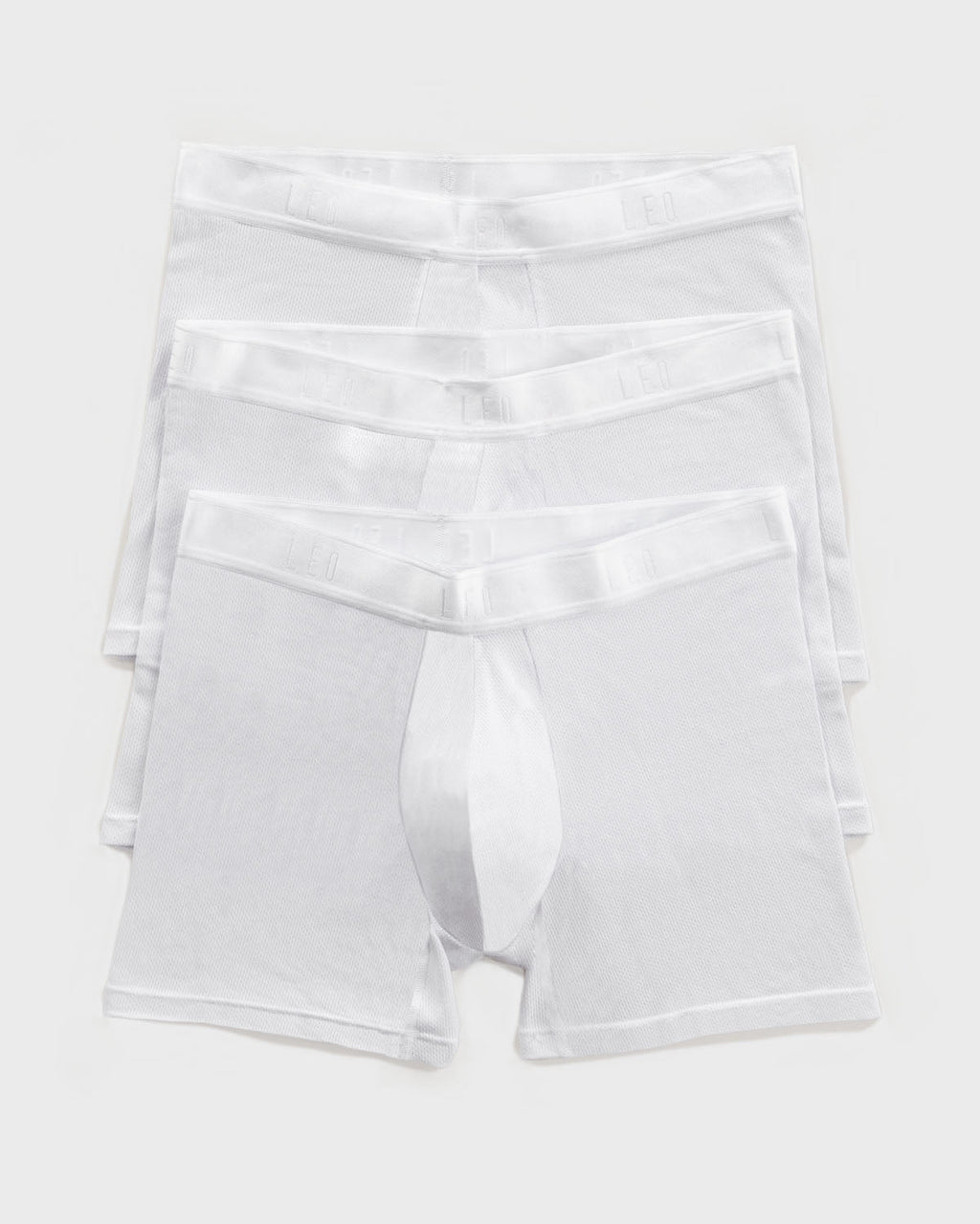 3-Pack Ultra-Light Boxer Briefs with Ergonomic Pouch