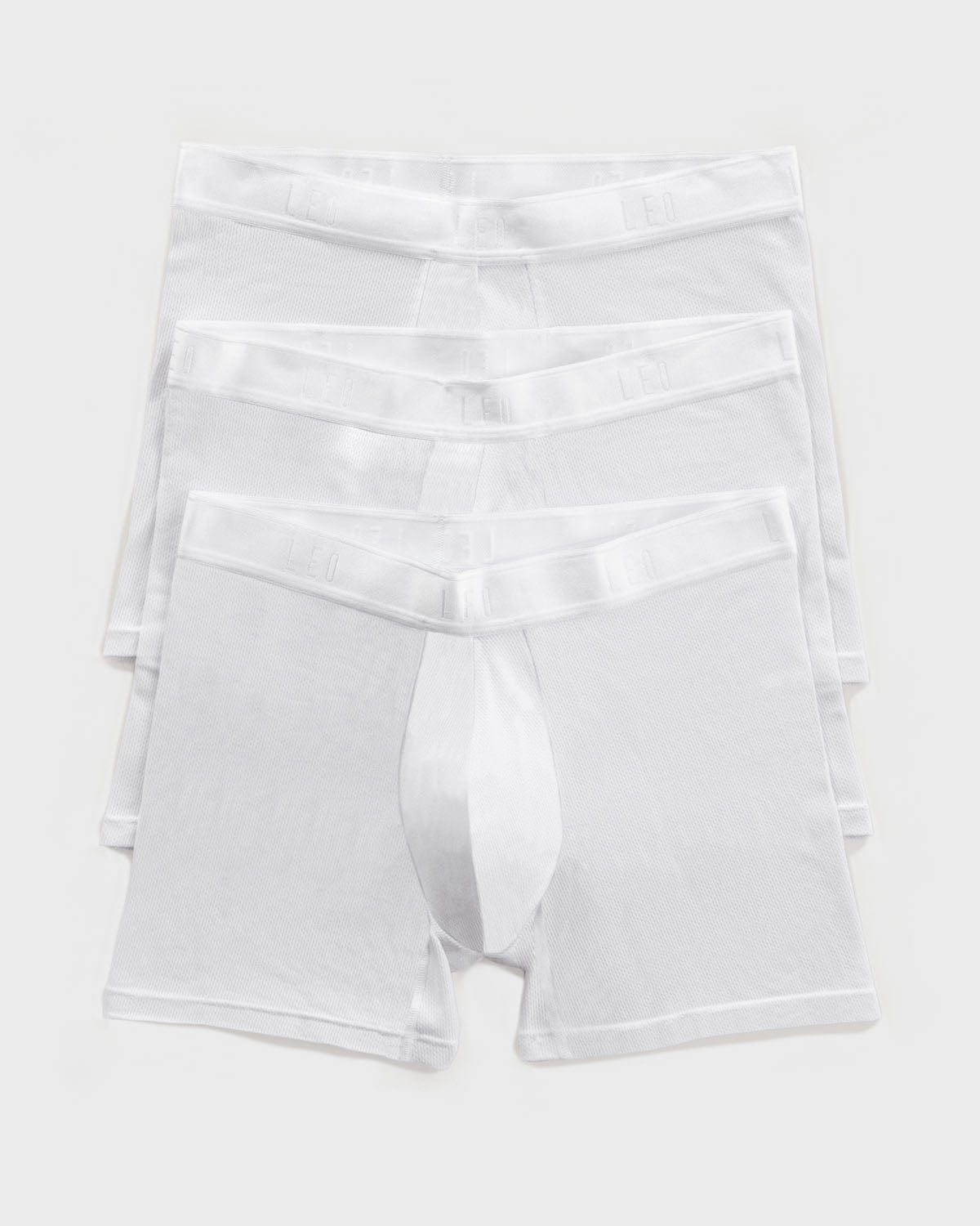 3-Pack Ultra-Light Boxer Briefs with Ergonomic Pouch