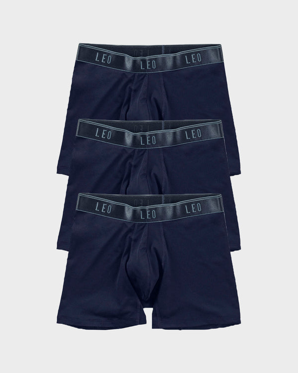 3-Pack Ultra-Light Boxer Briefs with Ergonomic Pouch