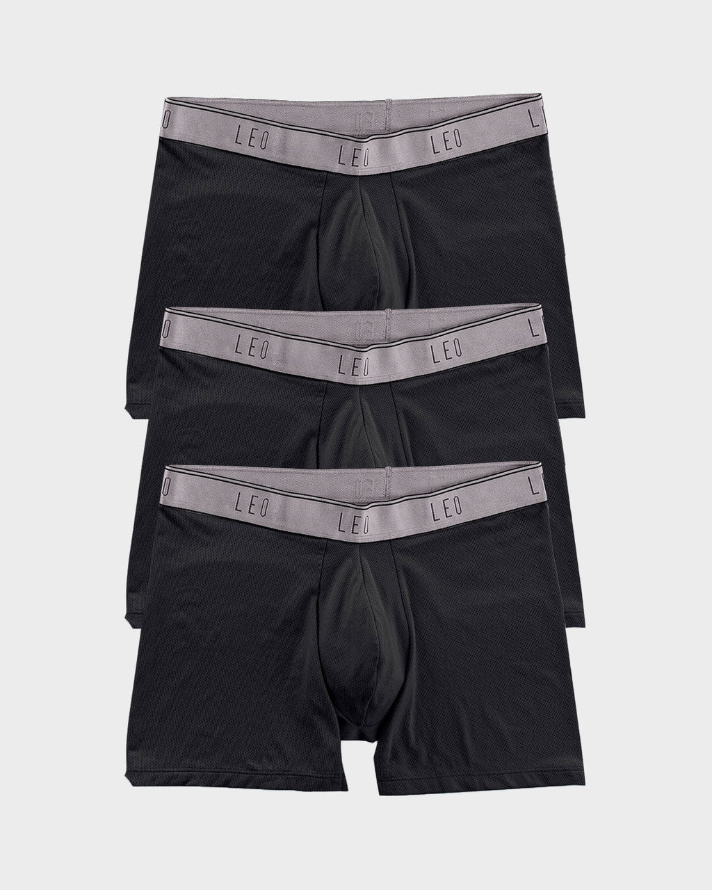 3-Pack Ultra-Light Boxer Briefs with Ergonomic Pouch