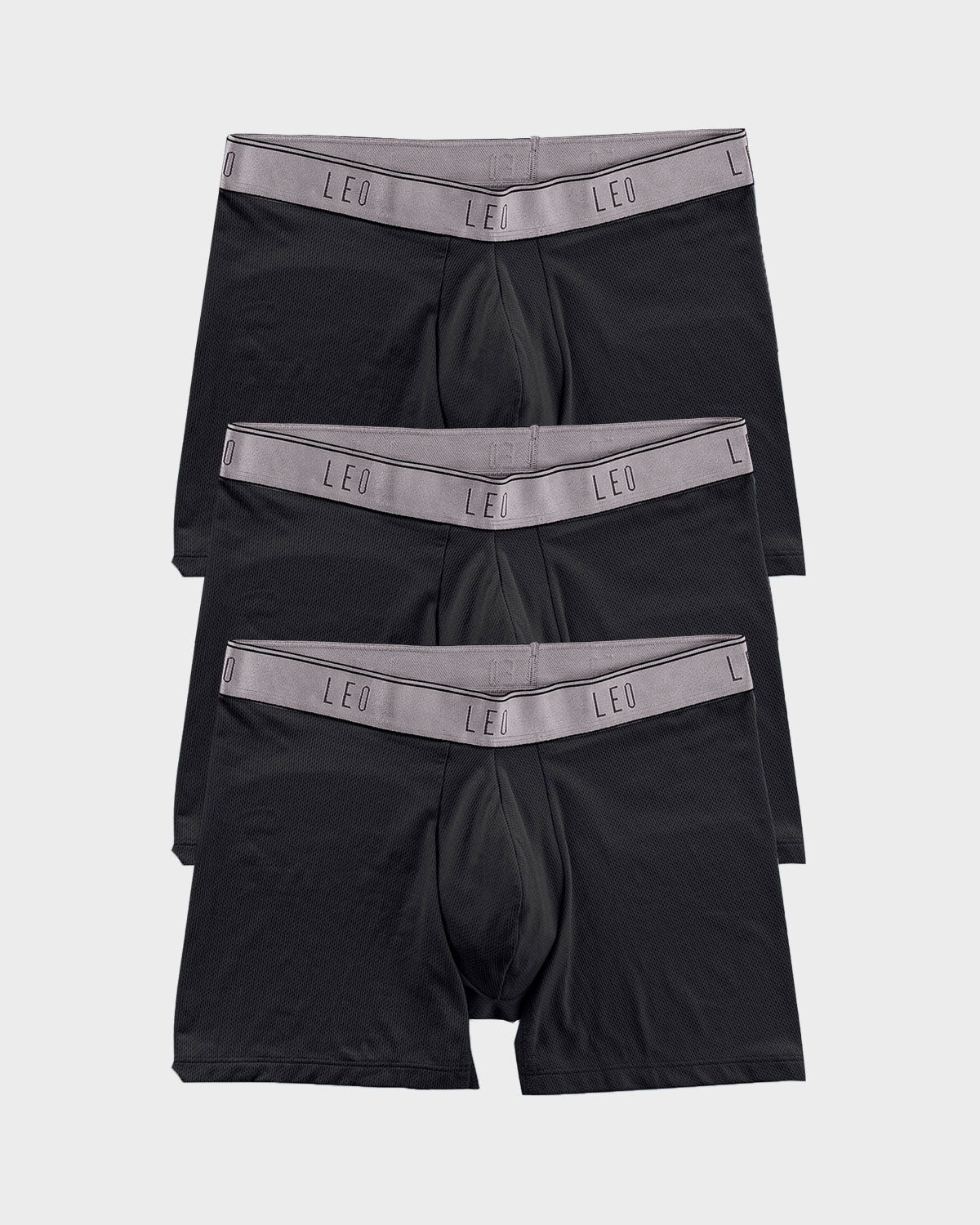 3-Pack Ultra-Light Boxer Briefs with Ergonomic Pouch