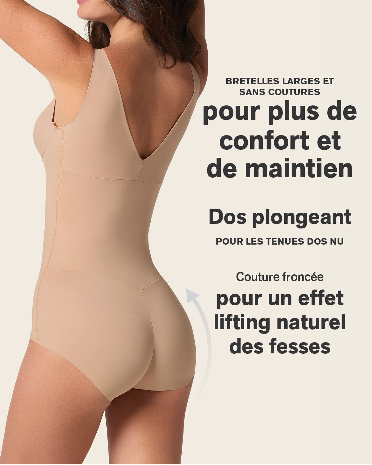 Plunge Back Classic Ultra Sculpting Body Shaper