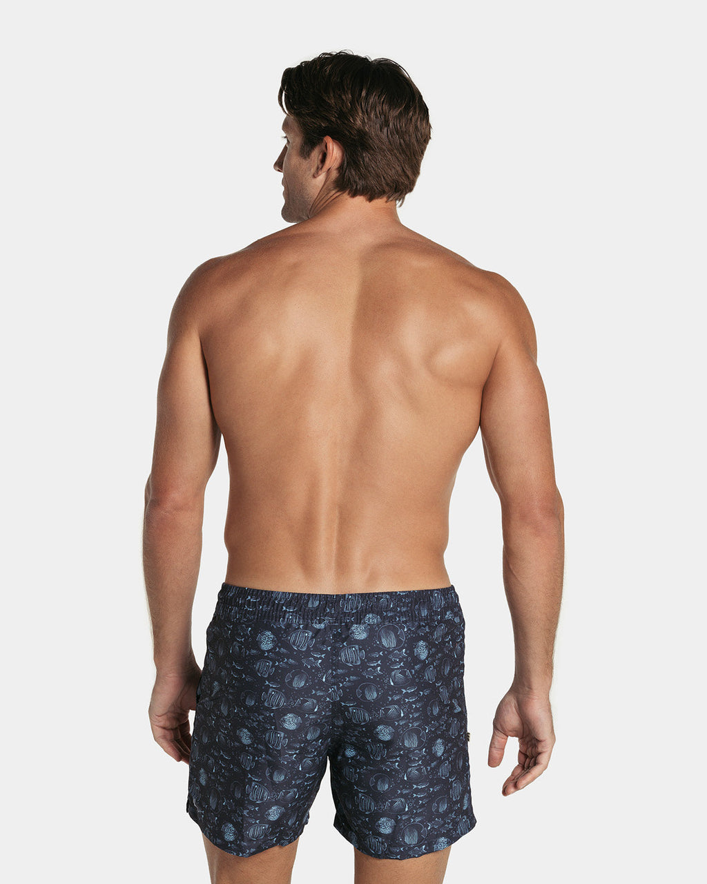 5" Eco-Friendly Men's Swim Trunk with Soft Inner Mesh Lining