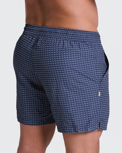 5" Eco-Friendly Men's Swim Trunk with Soft Inner Mesh Lining