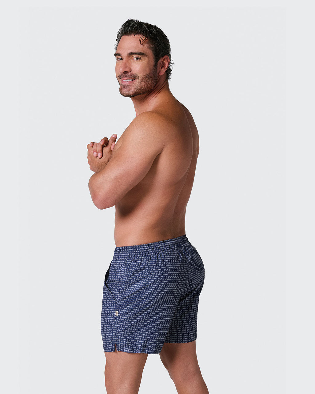 5" Eco-Friendly Men's Swim Trunk with Soft Inner Mesh Lining