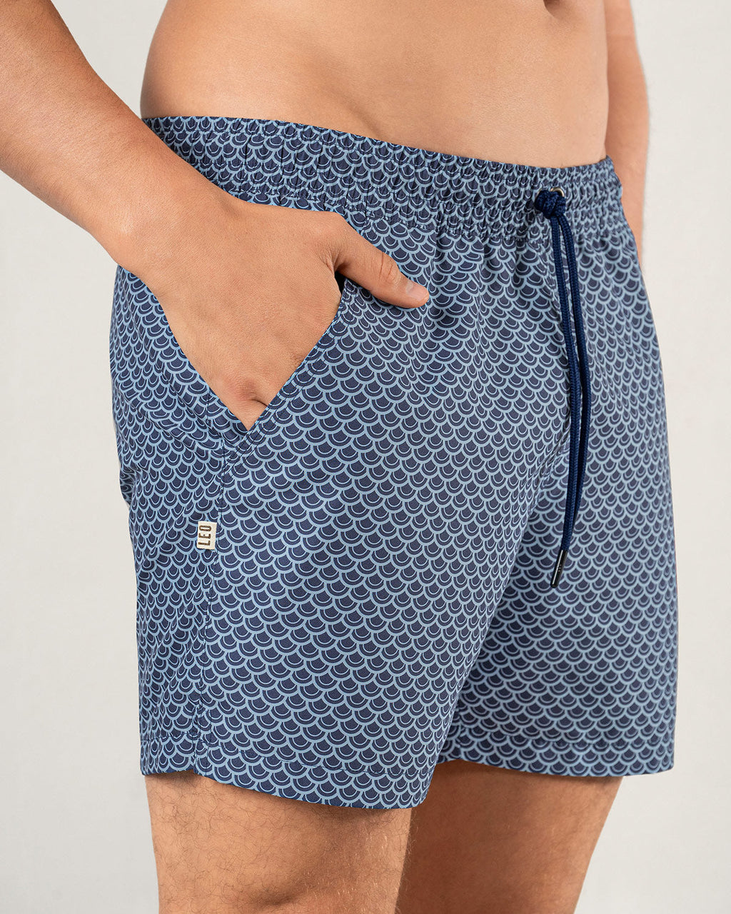 5" Eco-Friendly Men's Swim Trunk with Soft Inner Mesh Lining
