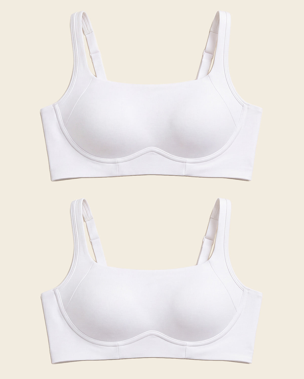 2-Pack Everyday Wireless Support Bras